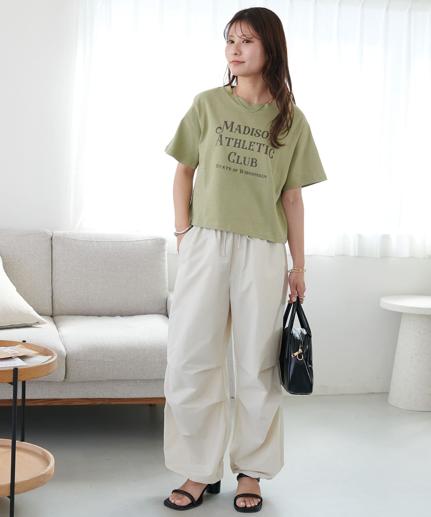 DISCOAT(ディスコート) 【WEB限定】MADISONコンパクトTシャツ