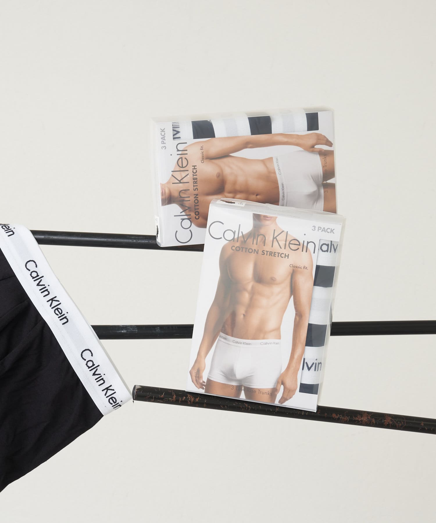 CIAOPANIC(チャオパニック) 【Calvin Klein/カルバン クライン】LOW RISE TRUNK 3PK / ローライズトランクス 3パック