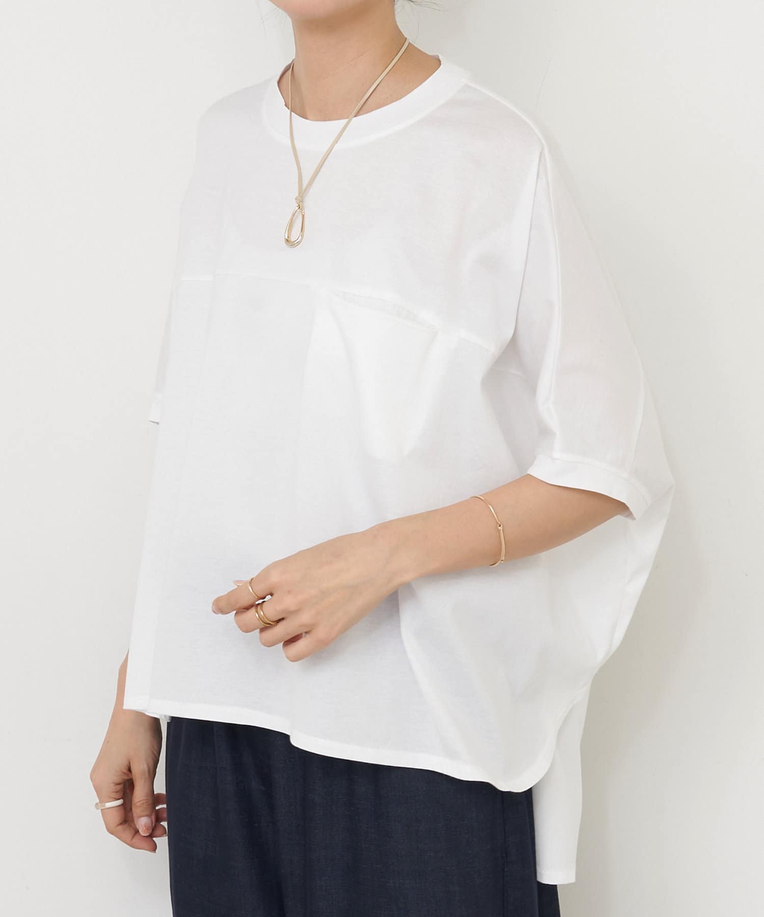 BEARDSLEY(ビアズリー) 切り替えユルTee