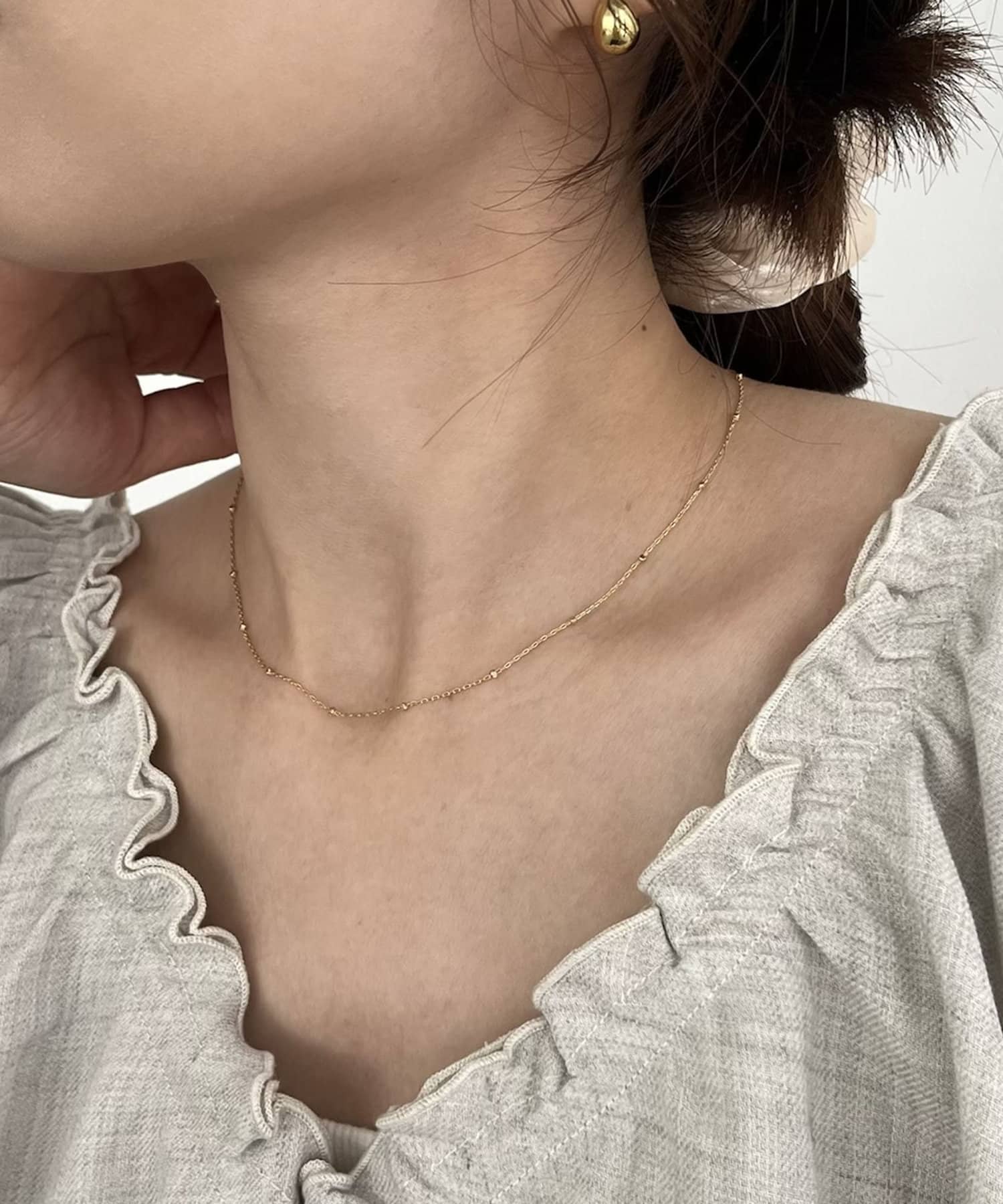 Hermes☆ネックレス Galet Gaine Fauve 大人気】Hermesネックレス ニュー・ファランドール アクセサリ