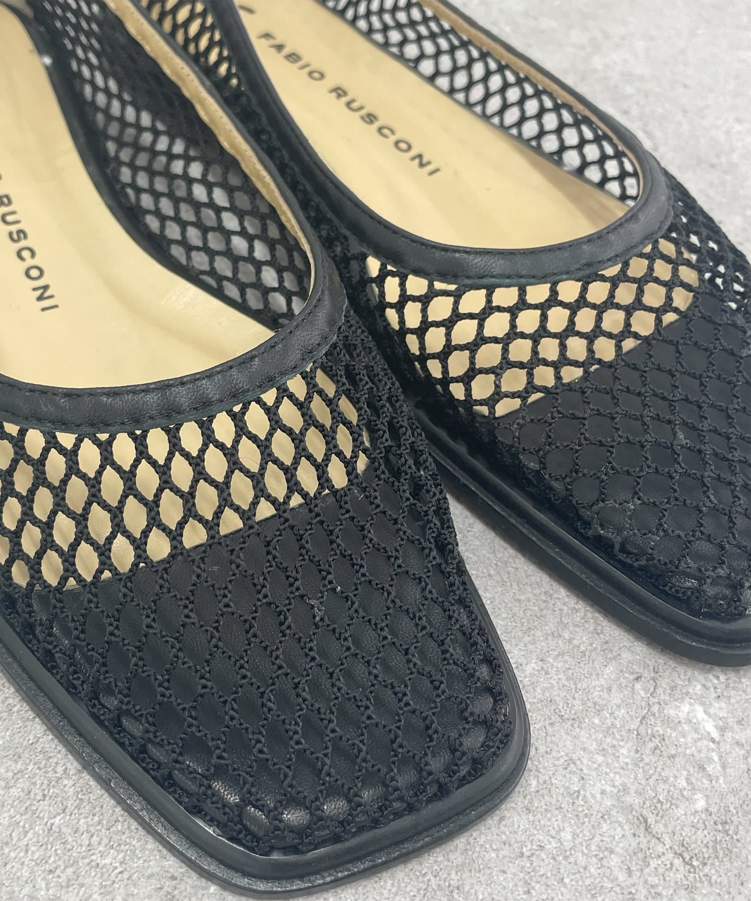 LOUNGEDRESS(ラウンジドレス) 【FABIO RUSCONI】 メッシュパンプス