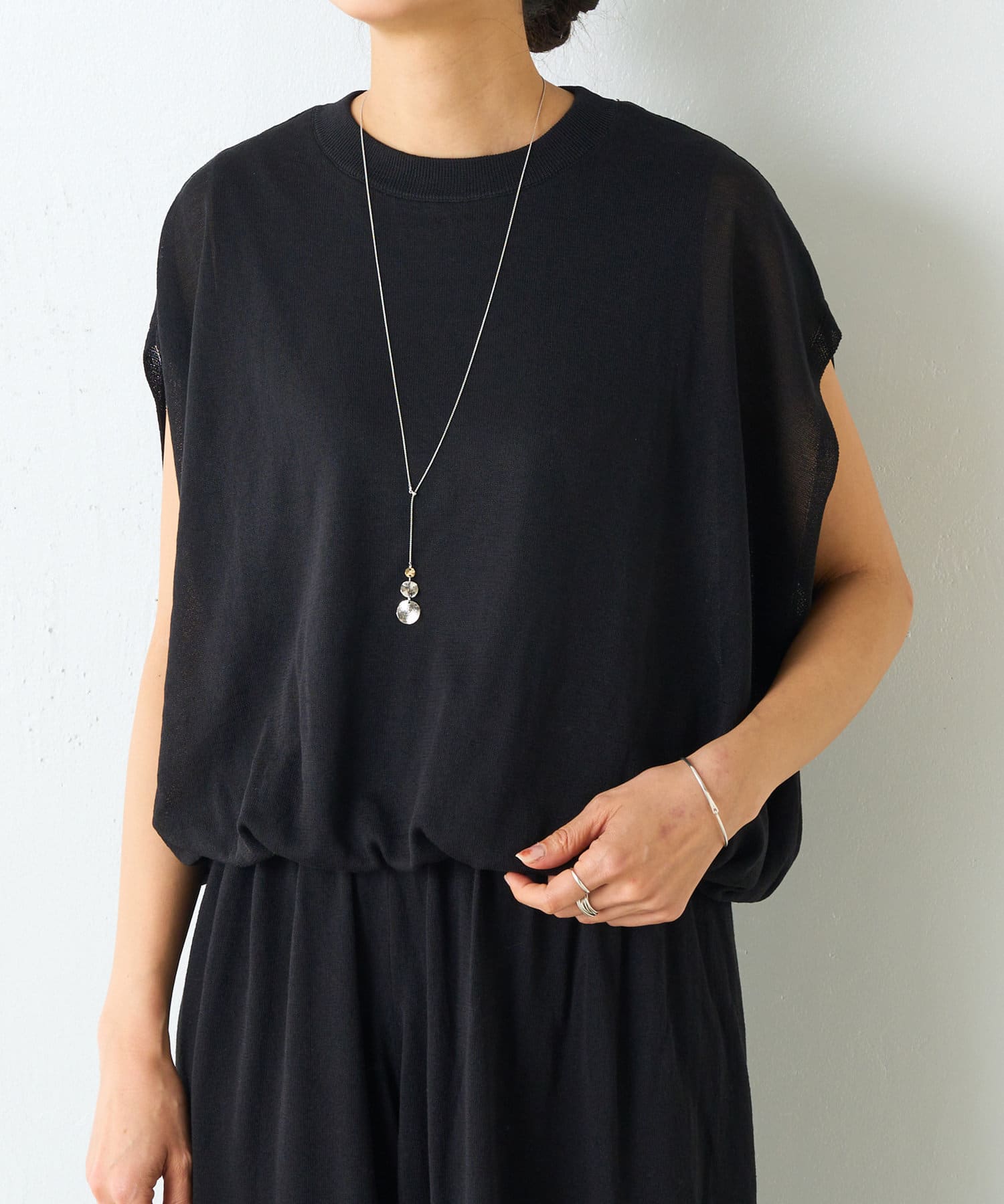 ビアズリー BEARDSLEY サラッとニット （black） -ファッション