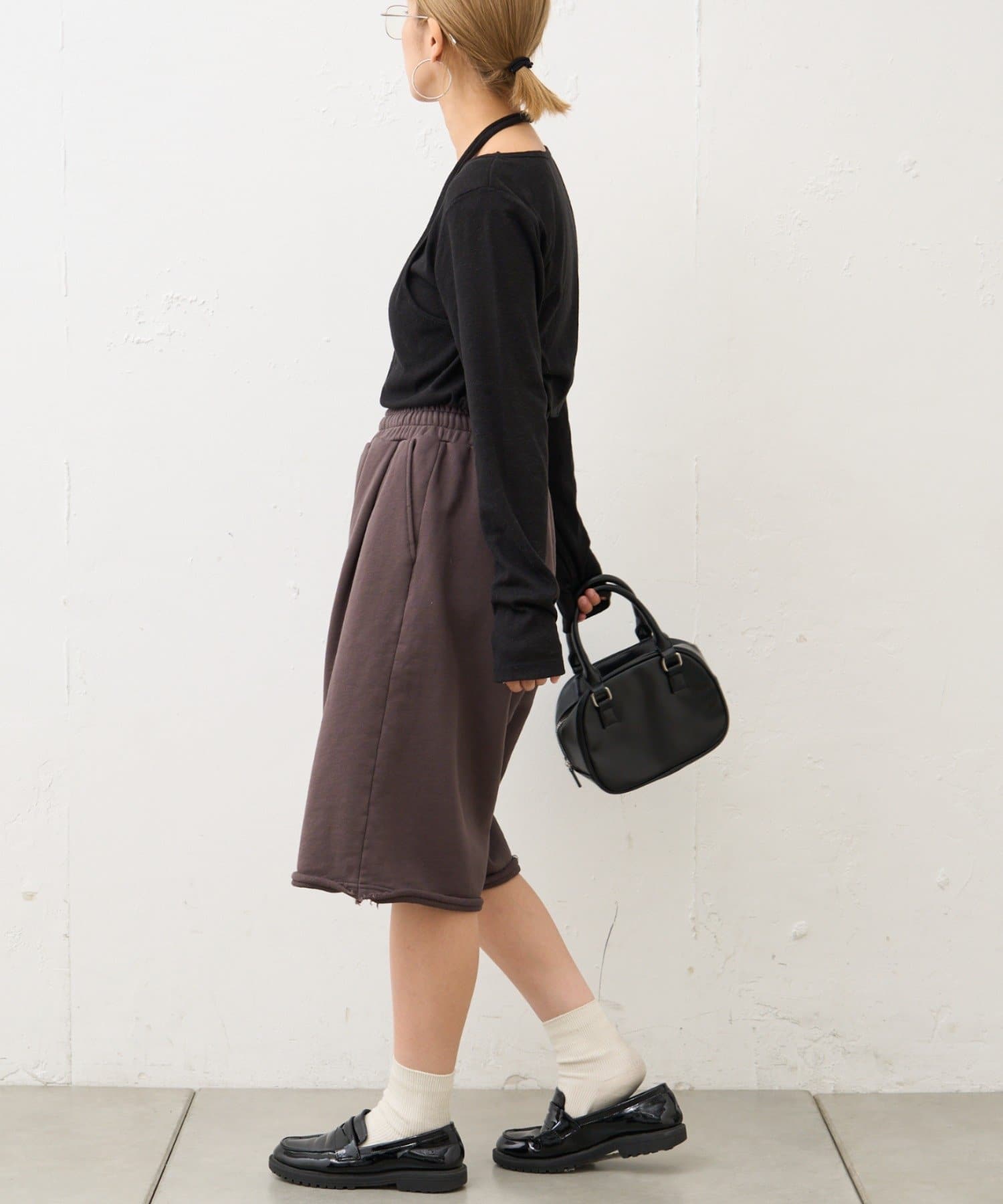 CIAOPANIC TYPY(チャオパニックティピー) 【UNISEX】アソート柄スウェットハーフパンツ