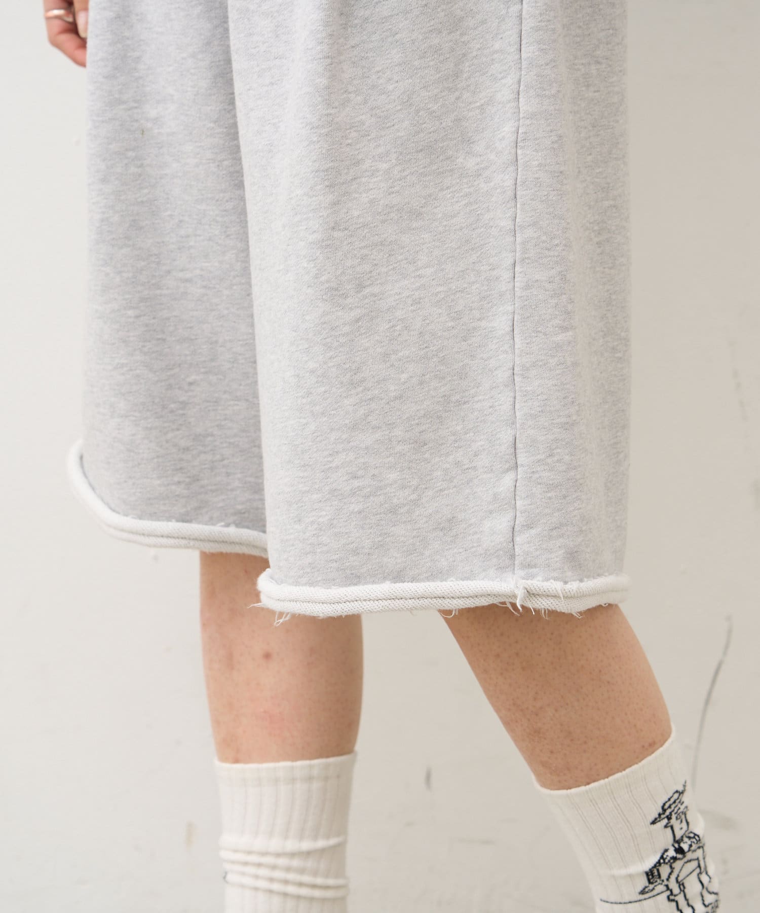 CIAOPANIC TYPY(チャオパニックティピー) 【UNISEX】アソート柄スウェットハーフパンツ