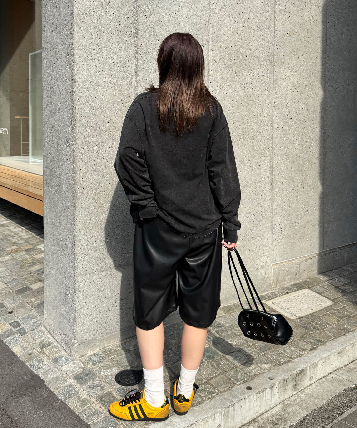 CIAOPANIC(チャオパニック) ヴィンテージライクメッセージロンTEE