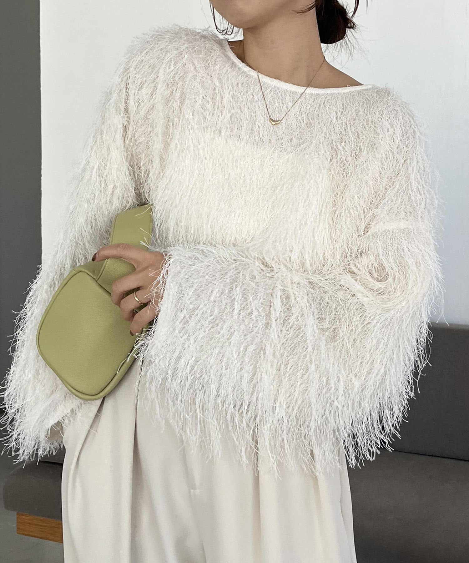 capricieux le'mage レースvプルオーバー CAPRICIEUX LE'MAGE｜レースVプルオーバー | Rakuten Fashion