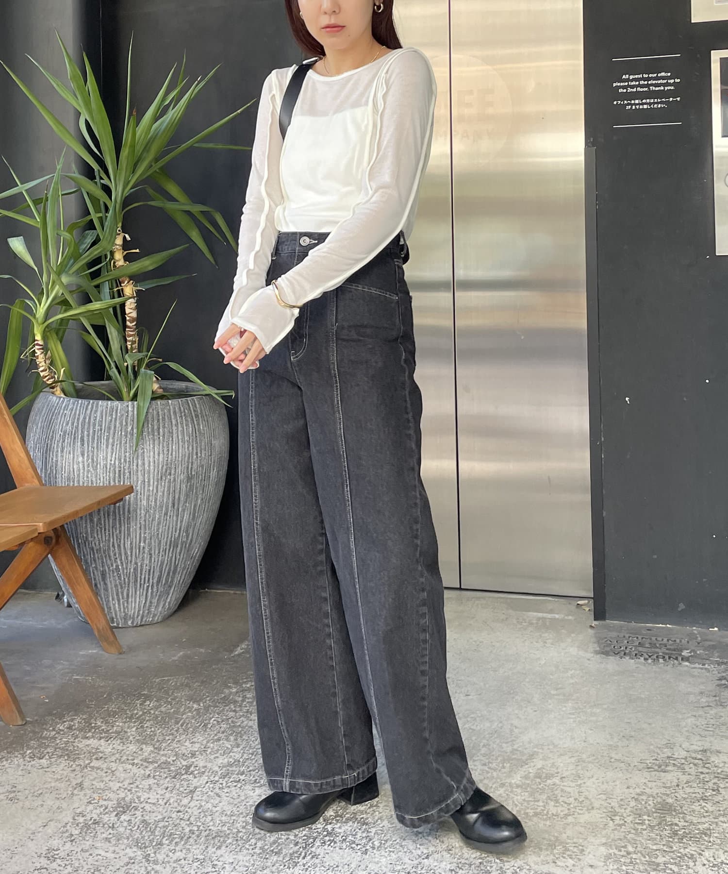 CAPRICIEUX LE'MAGE】パイピングロンT | OUTLET(アウトレット