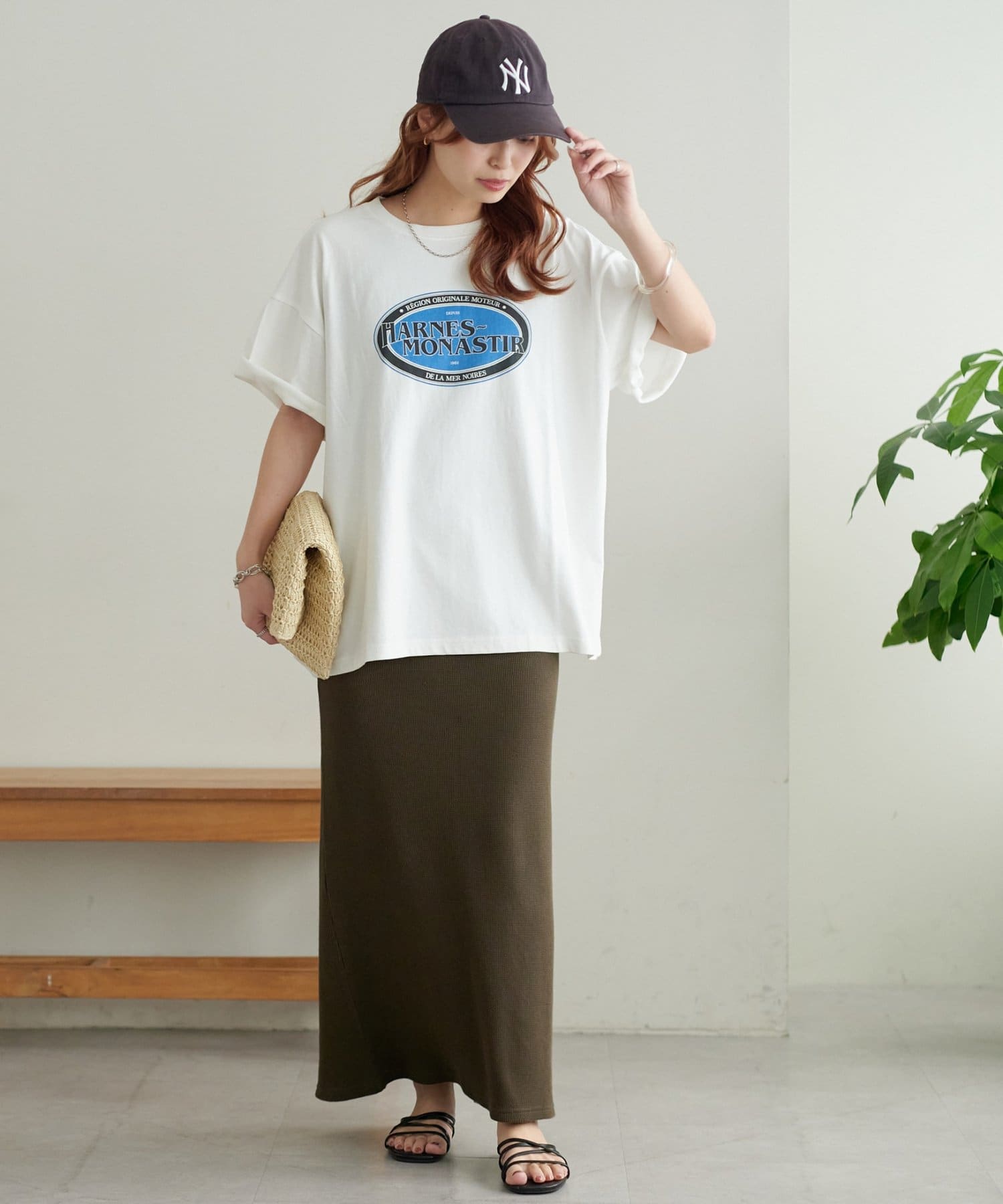 DISCOAT(ディスコート) 【ユニセックス】サークルロゴTシャツ