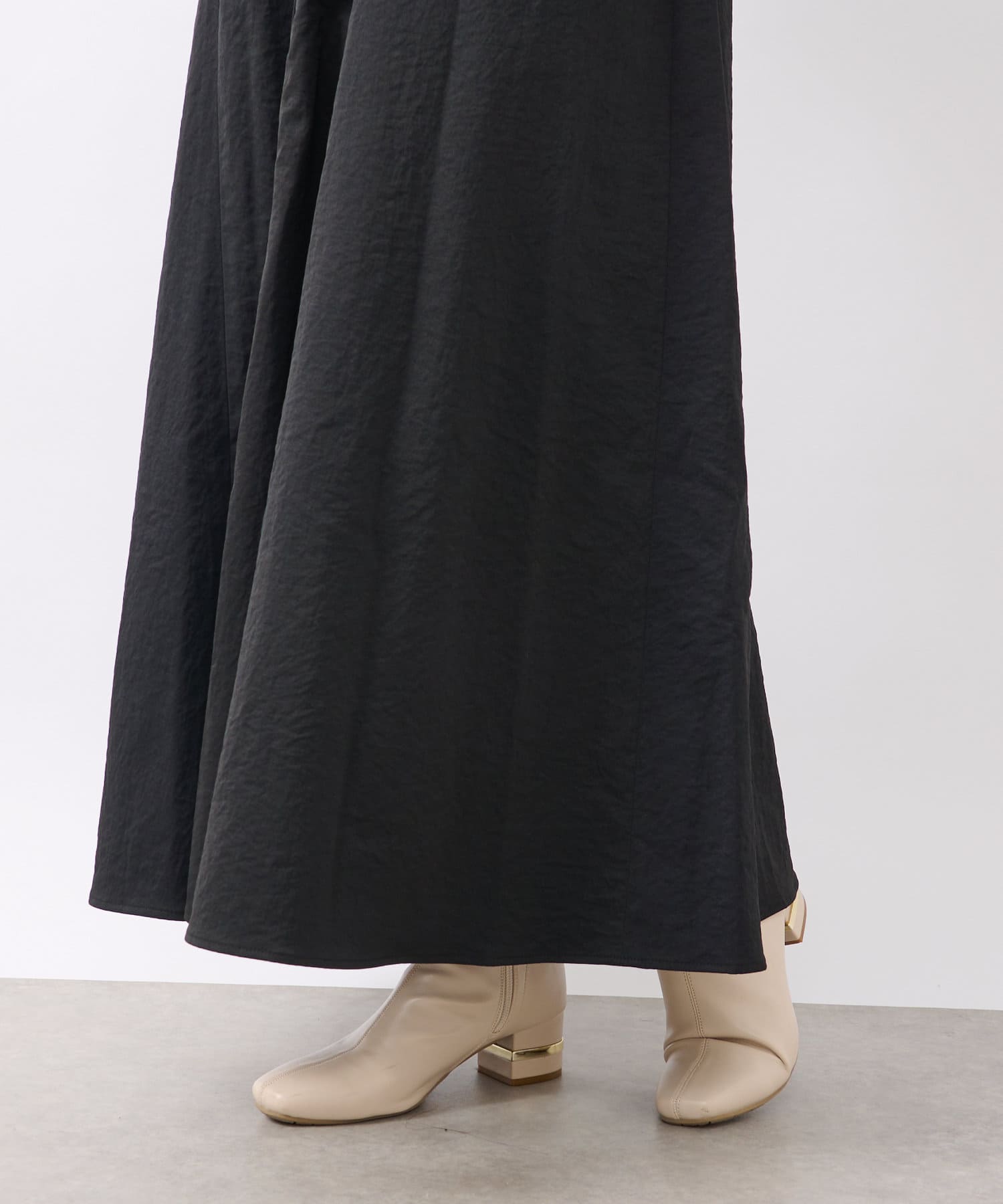 OUTLET(アウトレット) 【un dix cors】バックシャーリングシャツワンピース