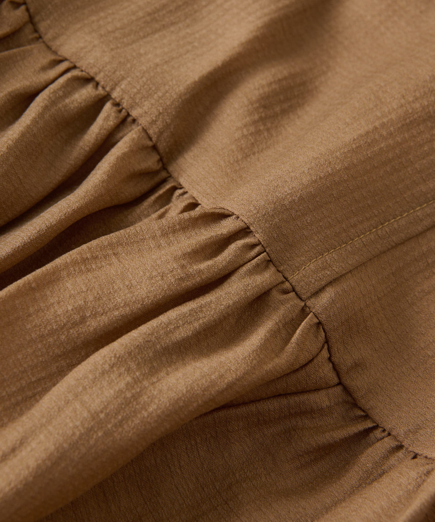 OUTLET(アウトレット) 【un dix cors】前後2WAYボヘミアンフリルチュニック