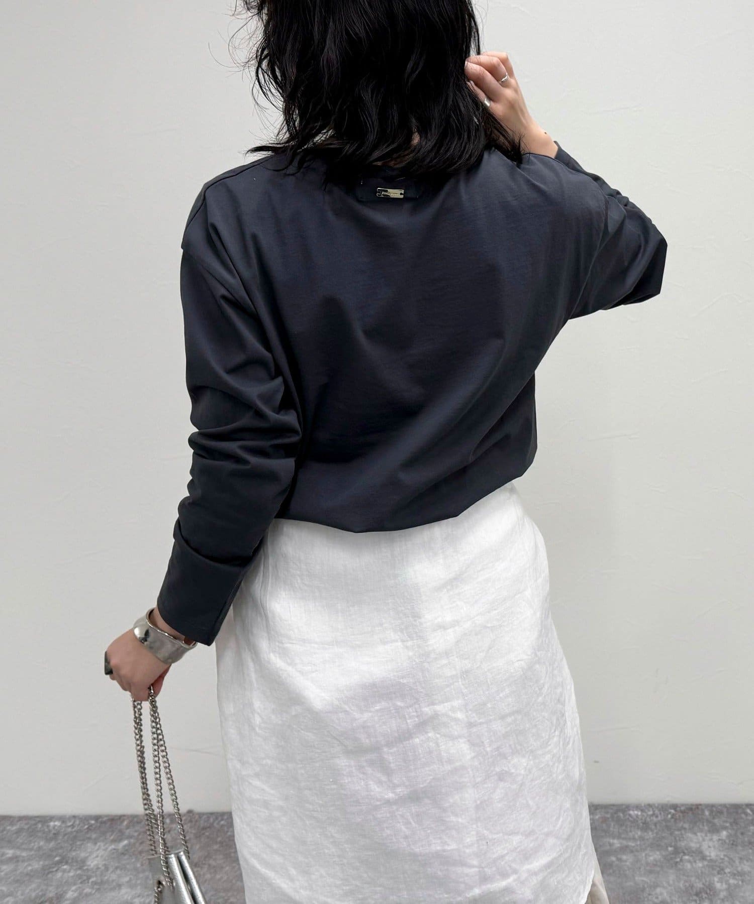 FREDY & GLOSTER(フレディ アンド グロスター) シルケットPARI ロンTシャツ