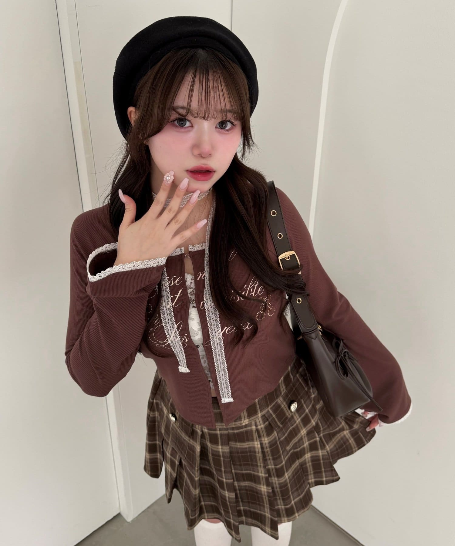 インフルエンサー企画 】Shion プリーツミニスカート | OLIVE