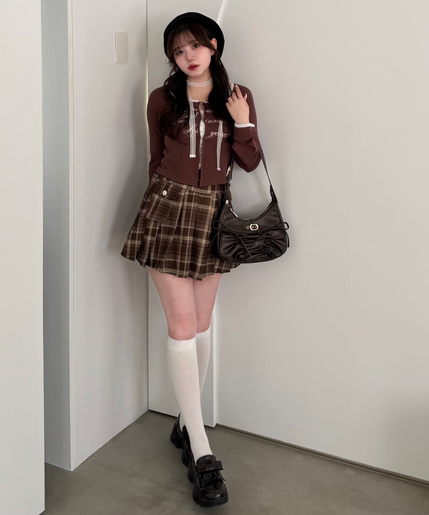 インフルエンサー企画 】Shion プリーツミニスカート | OLIVE