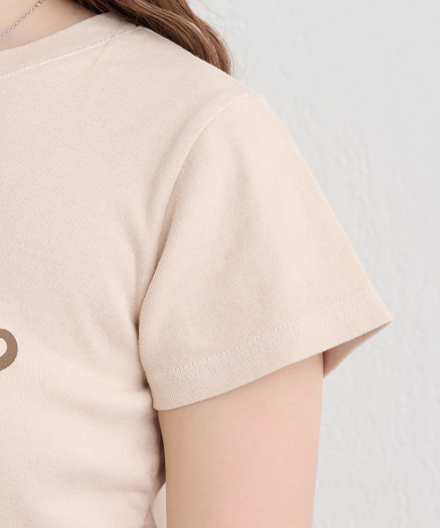 RAY CASSIN(レイカズン) ピグメントシャーリングロゴチビTシャツ