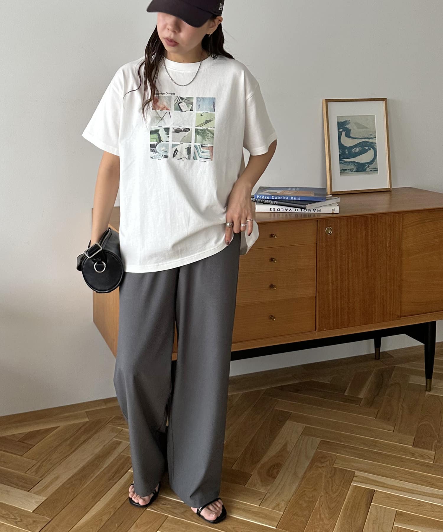 DISCOAT(ディスコート) 【ユニセックス】アソートボックスフォトプリントTシャツ