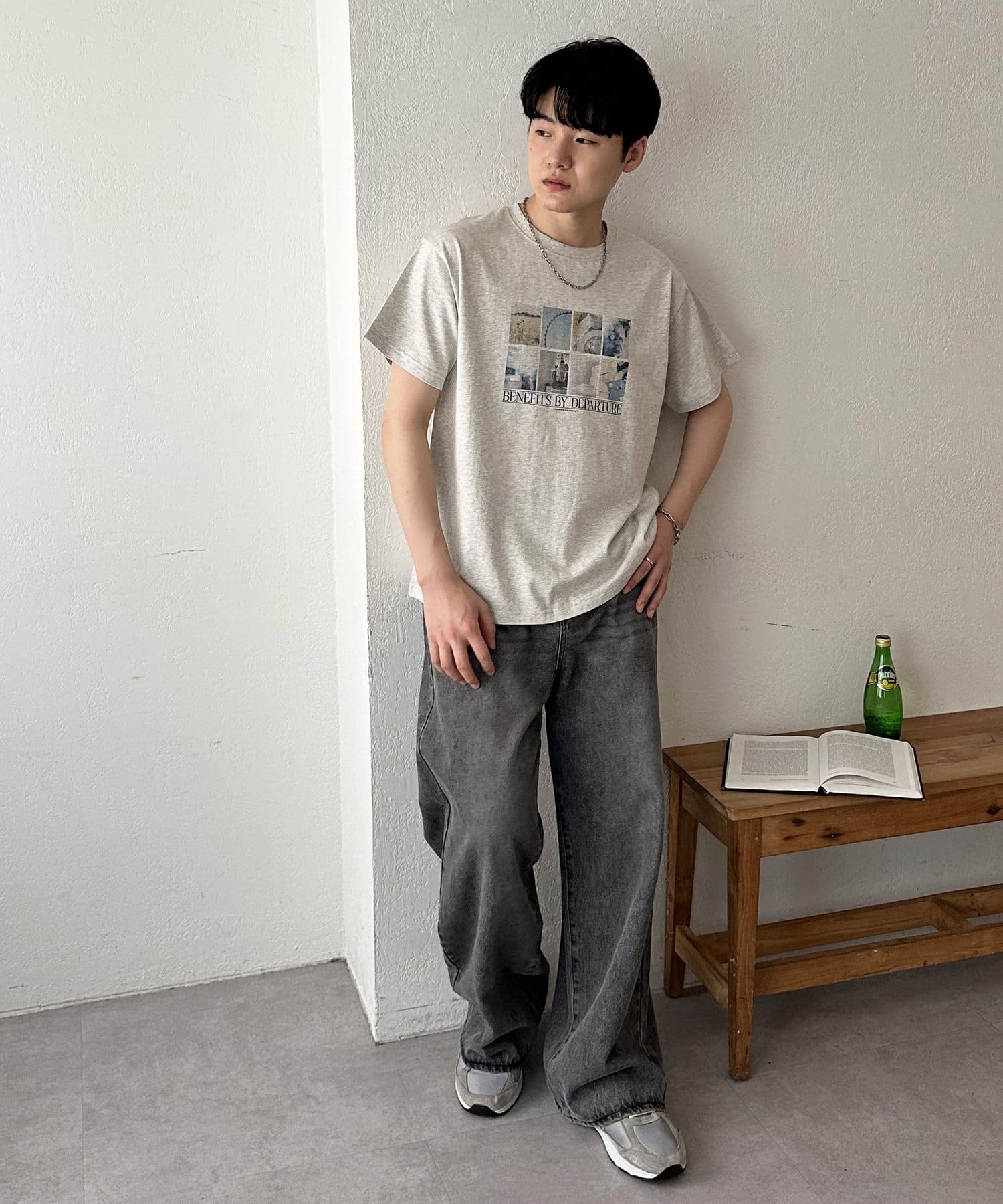 DISCOAT(ディスコート) 【ユニセックス】アソートボックスフォトプリントTシャツ