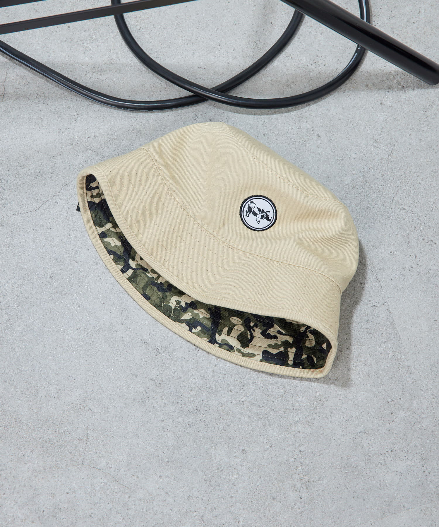 ear PAPILLONNER(イア パピヨネ) 【PUMA×SCYE（プーマ×サイ）】REVERSIBLE HAT/リバーシブルバケットハット