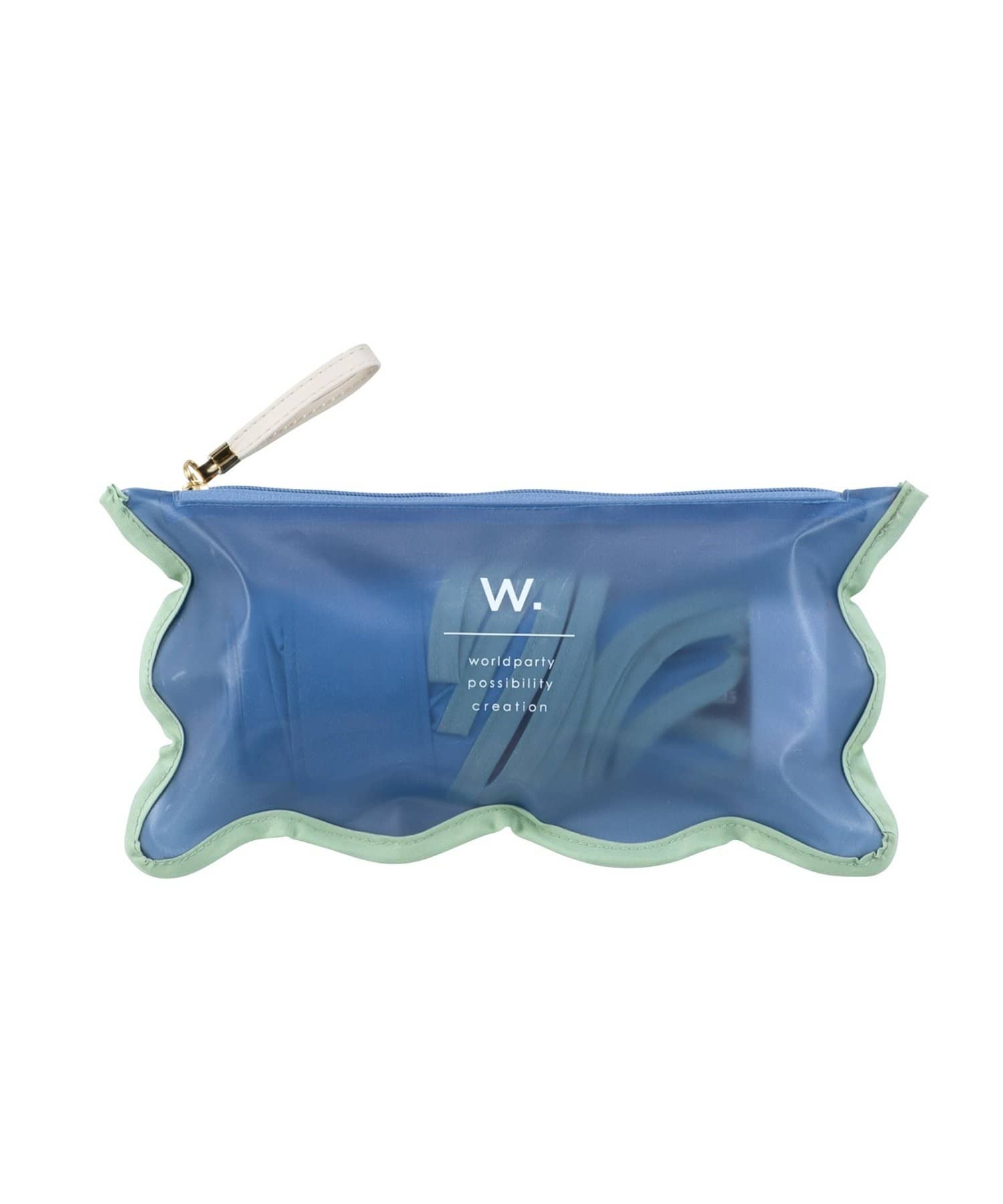 BIRTHDAY BAR(バースデイバー) WAVE PIPING PARASOL mini 遮光ウェーブパイピングパラソル