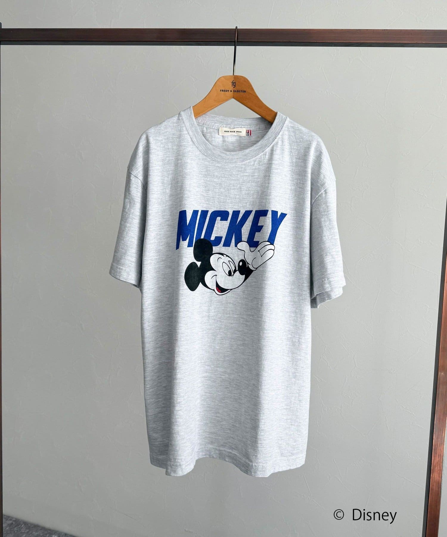 FREDY & GLOSTER(フレディ アンド グロスター) 【GOOD ROCK SPEED】Disney Mickey 半袖Tシャツ