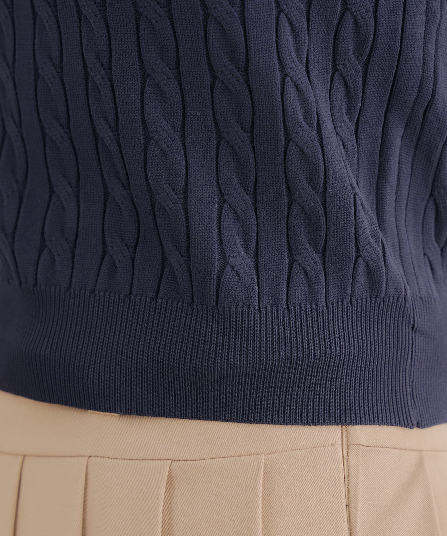 NICE CLAUP / OLIVE des OLIVE OUTLET(ナイスクラップ  / オリーブ デ オリーブ アウトレット) 【RMAF】【パール付き】刺しゅうパールニットプルオーバー