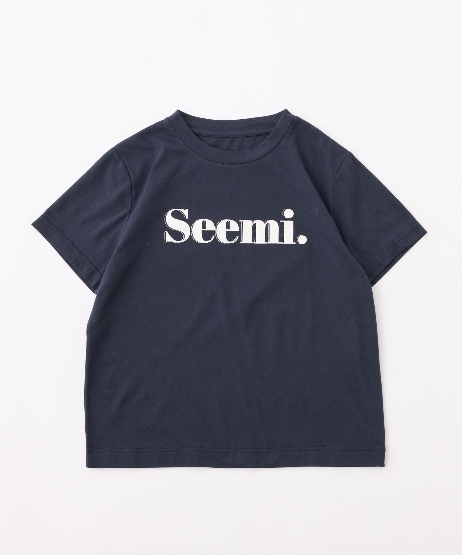 Seemi.by NICE CLAUP(シーミーバイナイスクラップ) 【Seemi.】ロゴTシャツ