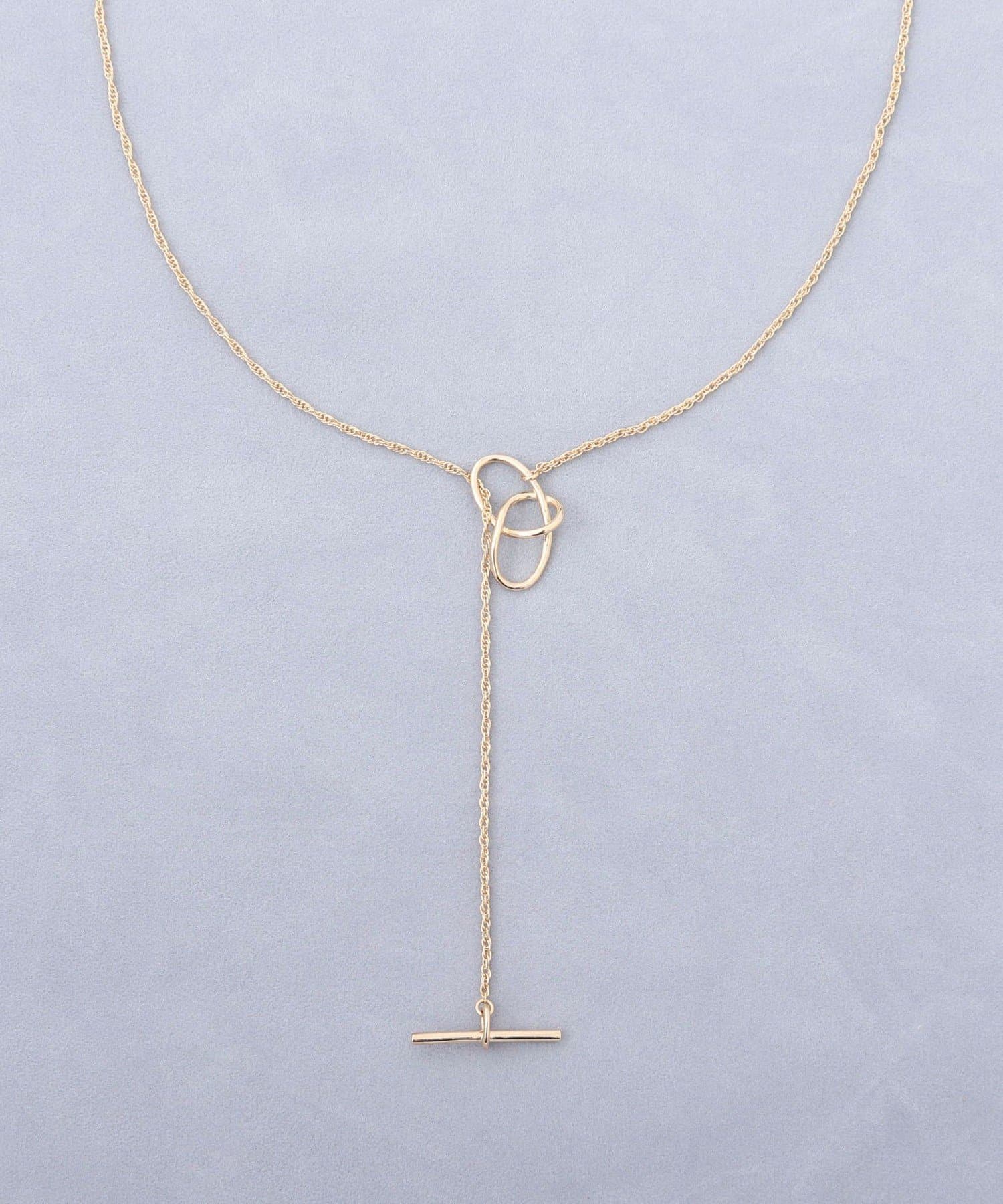 NOLLEY'S(ノーリーズ) 【grâce grace/グラスグラス】ムスビY字ネックレス