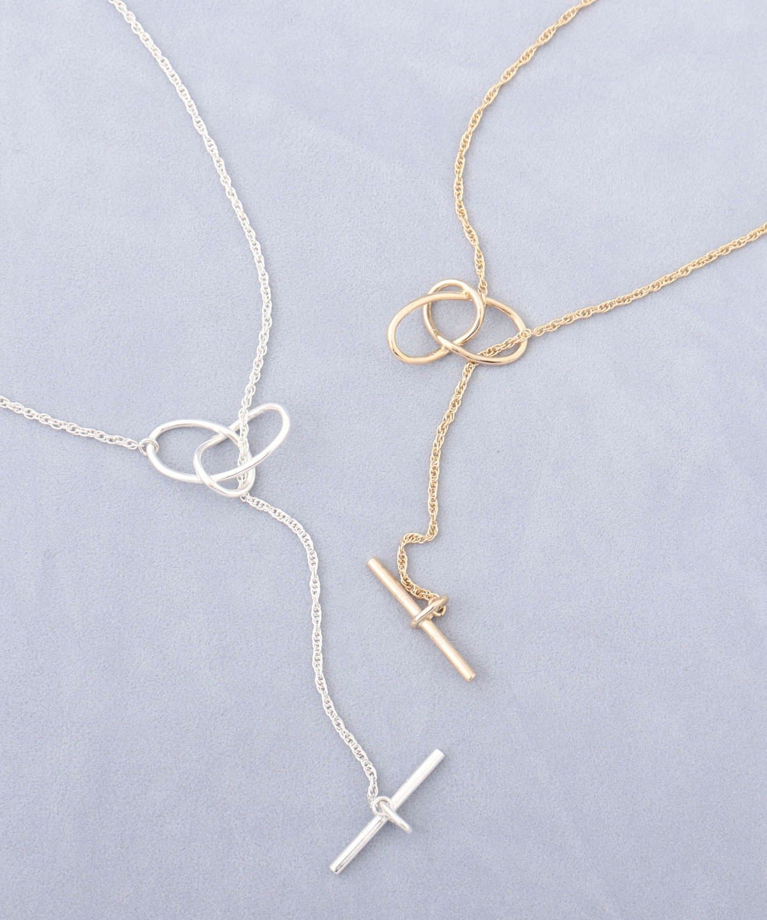 NOLLEY'S(ノーリーズ) 【grâce grace/グラスグラス】ムスビY字ネックレス