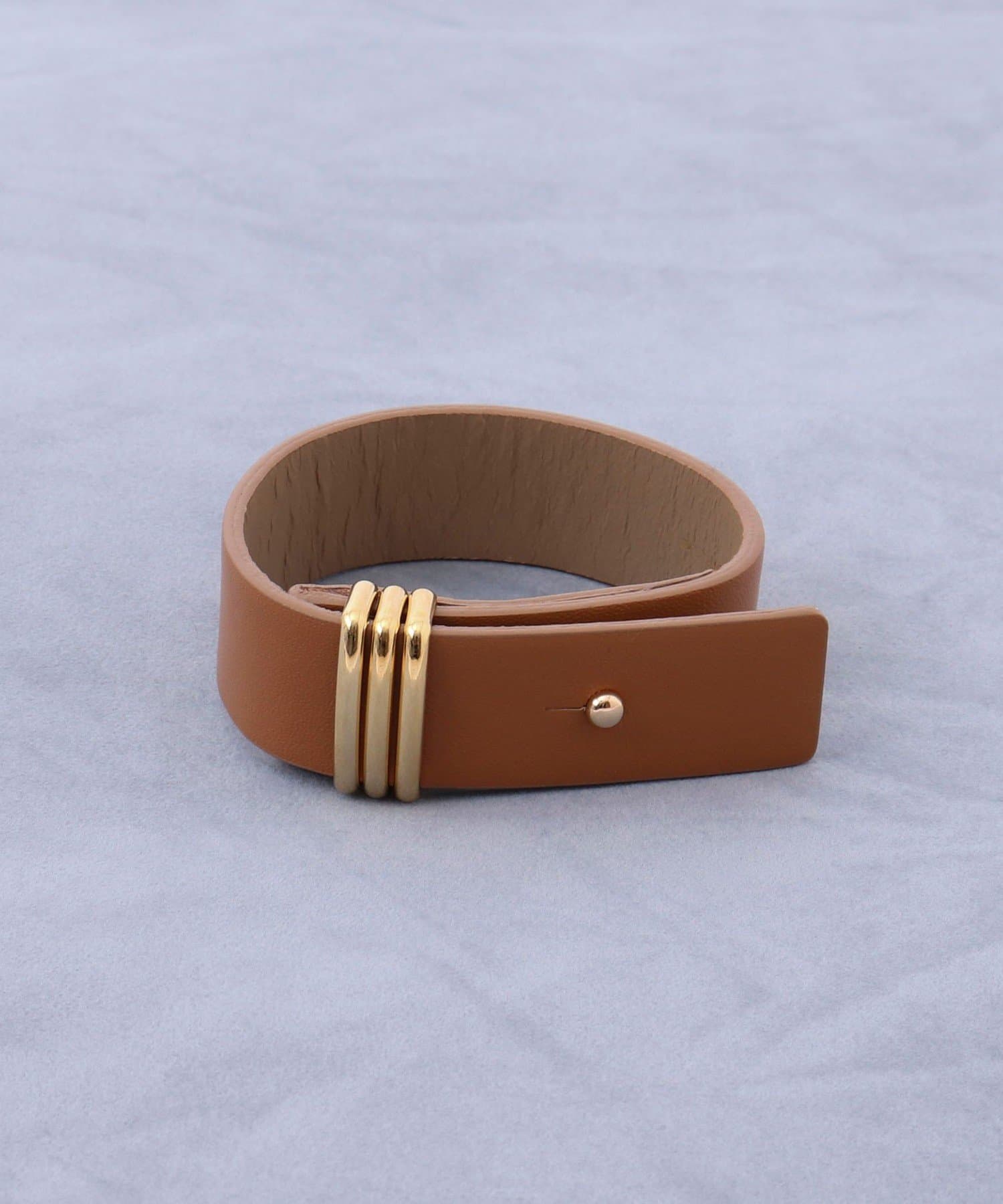 NOLLEY'S(ノーリーズ) 【grâce grace/グラスグラス】メタルカンレザーブレスレット