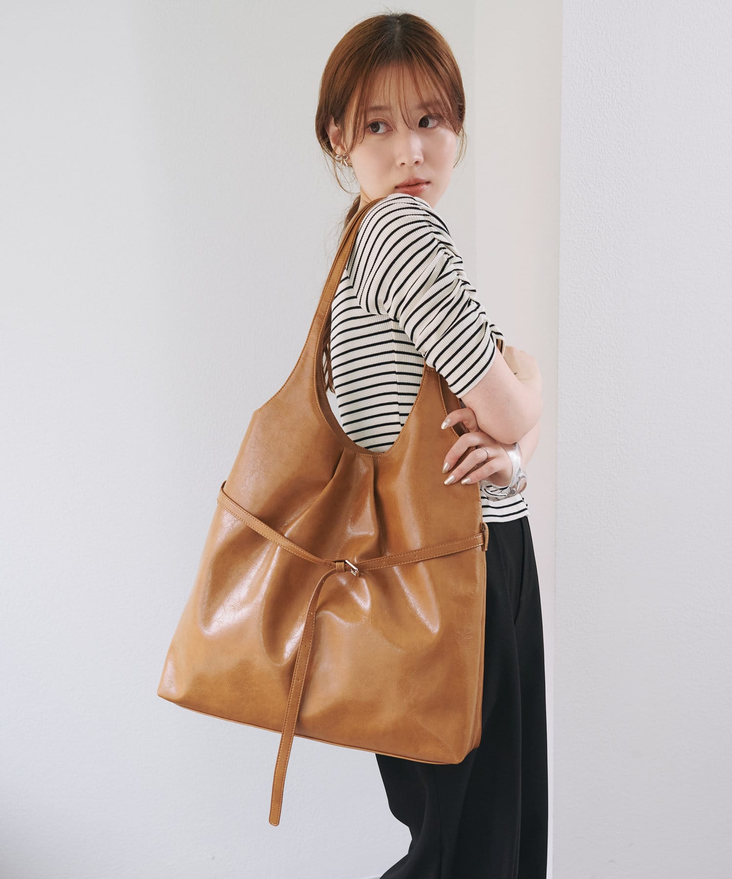 レザー配色TOTEBAG | Kastane(カスタネ)レディース | PAL CLOSET