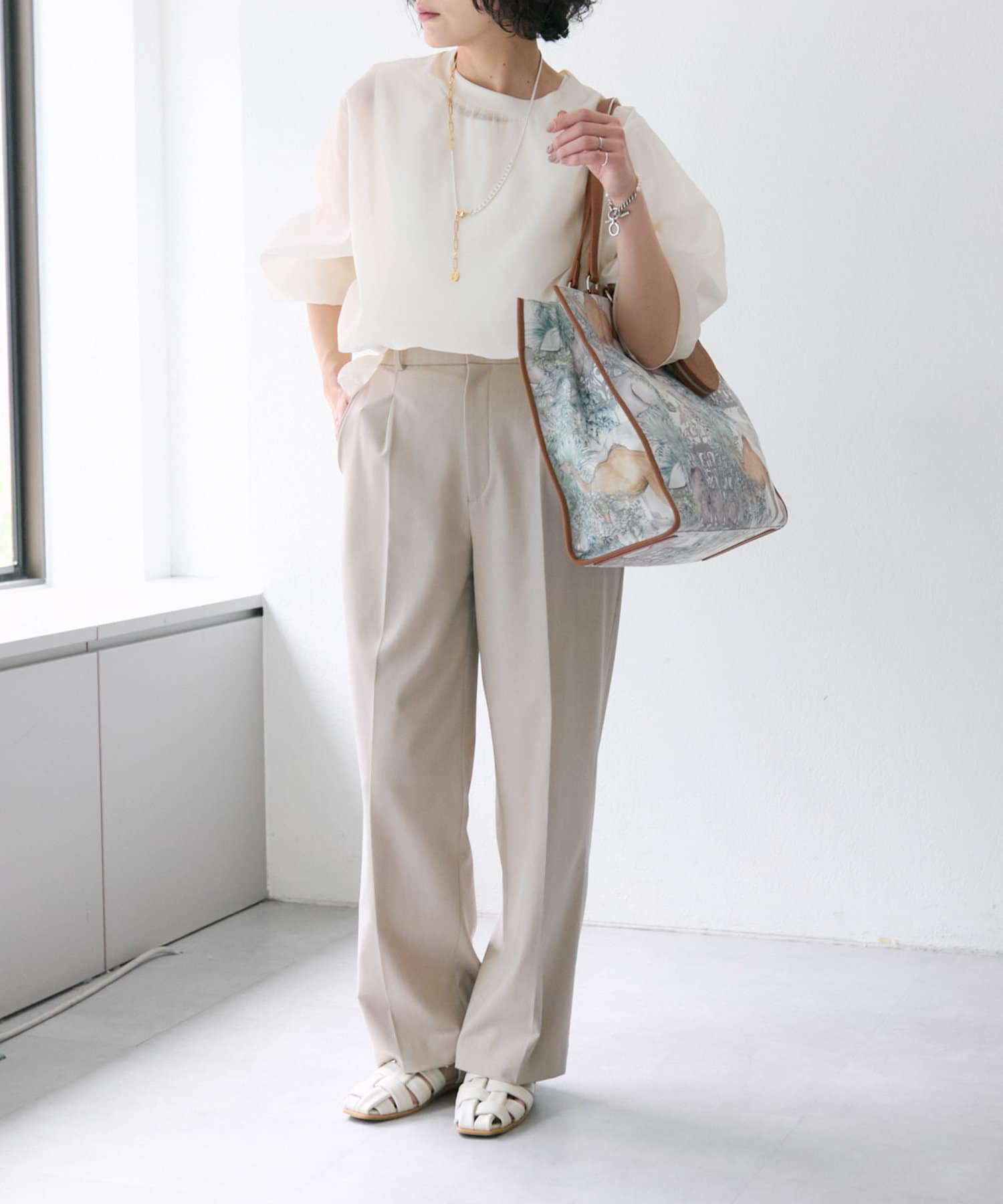 ear PAPILLONNER(イア パピヨネ) 【SWASH(スウォッシュ)×ear】コラボビッグトートバッグ
