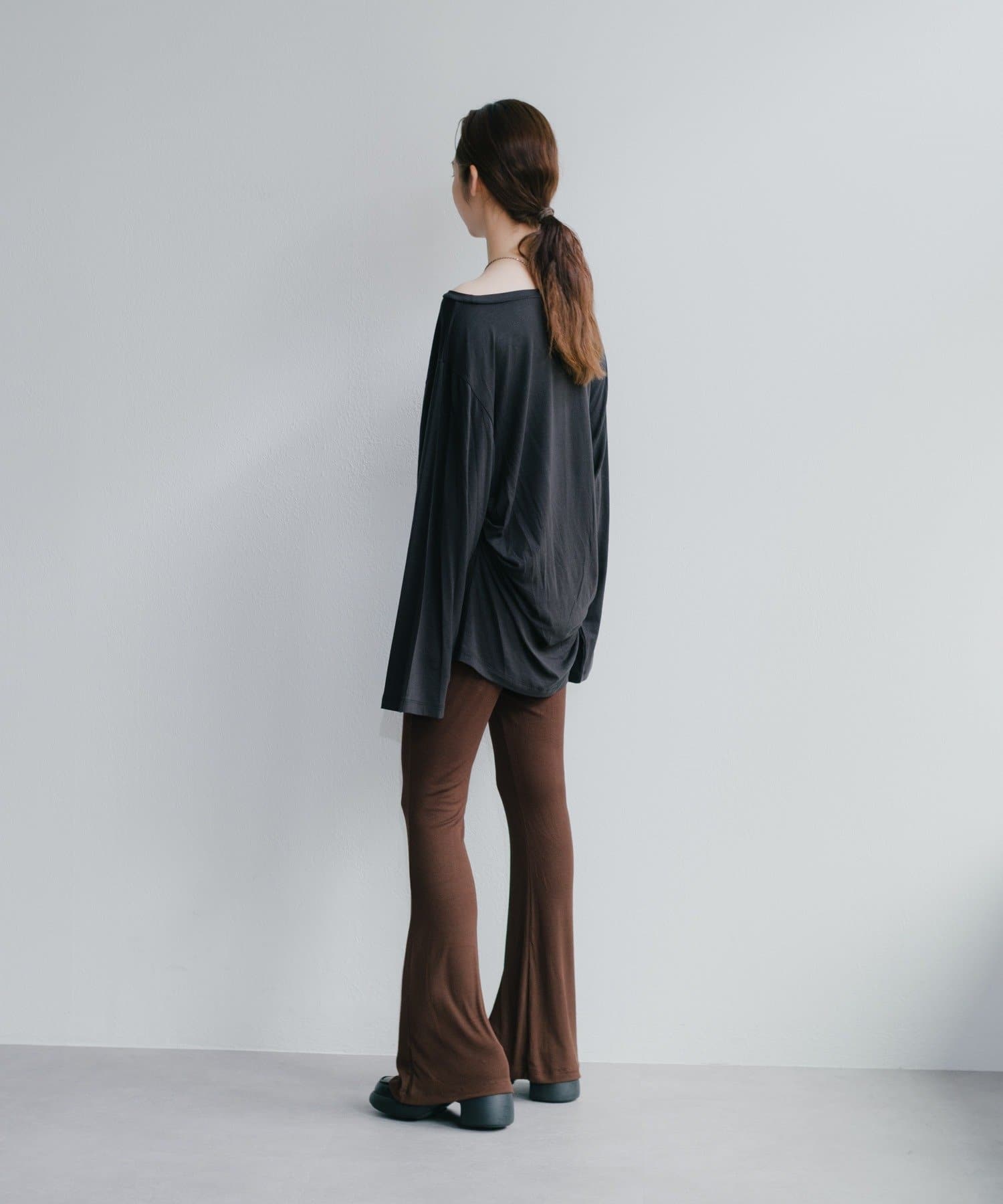 Pasterip(パセリ) Teleco rib leggings pants