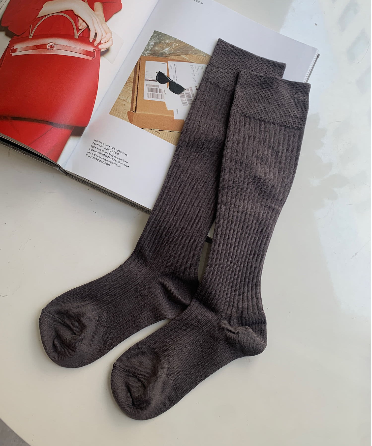 DOUDOU(ドゥドゥ) 【WEB限定】MAEE リブソックス