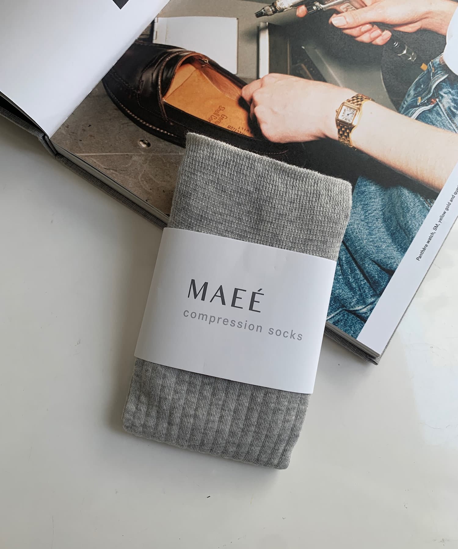 DOUDOU(ドゥドゥ) 【WEB限定】MAEE リブソックス