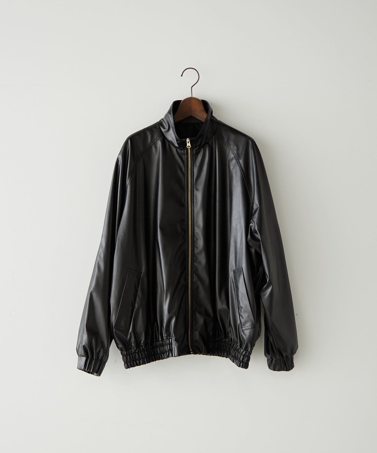 OUTLET(アウトレット) 【earthy_】エコレザーブルゾン