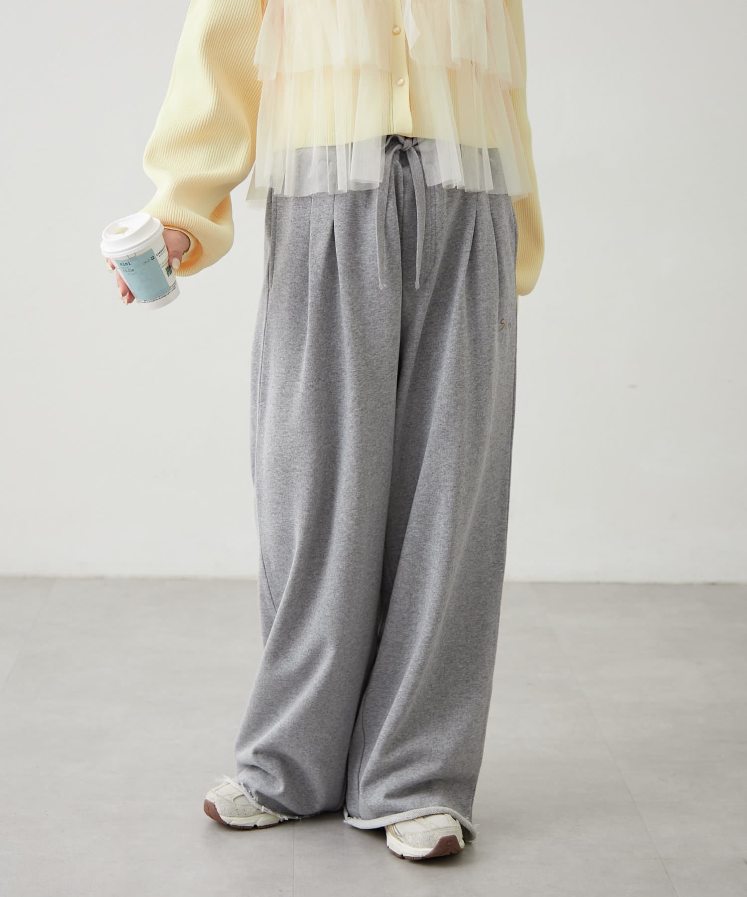 OUTLET(アウトレット) 【w closet】裏毛スウェットパンツ