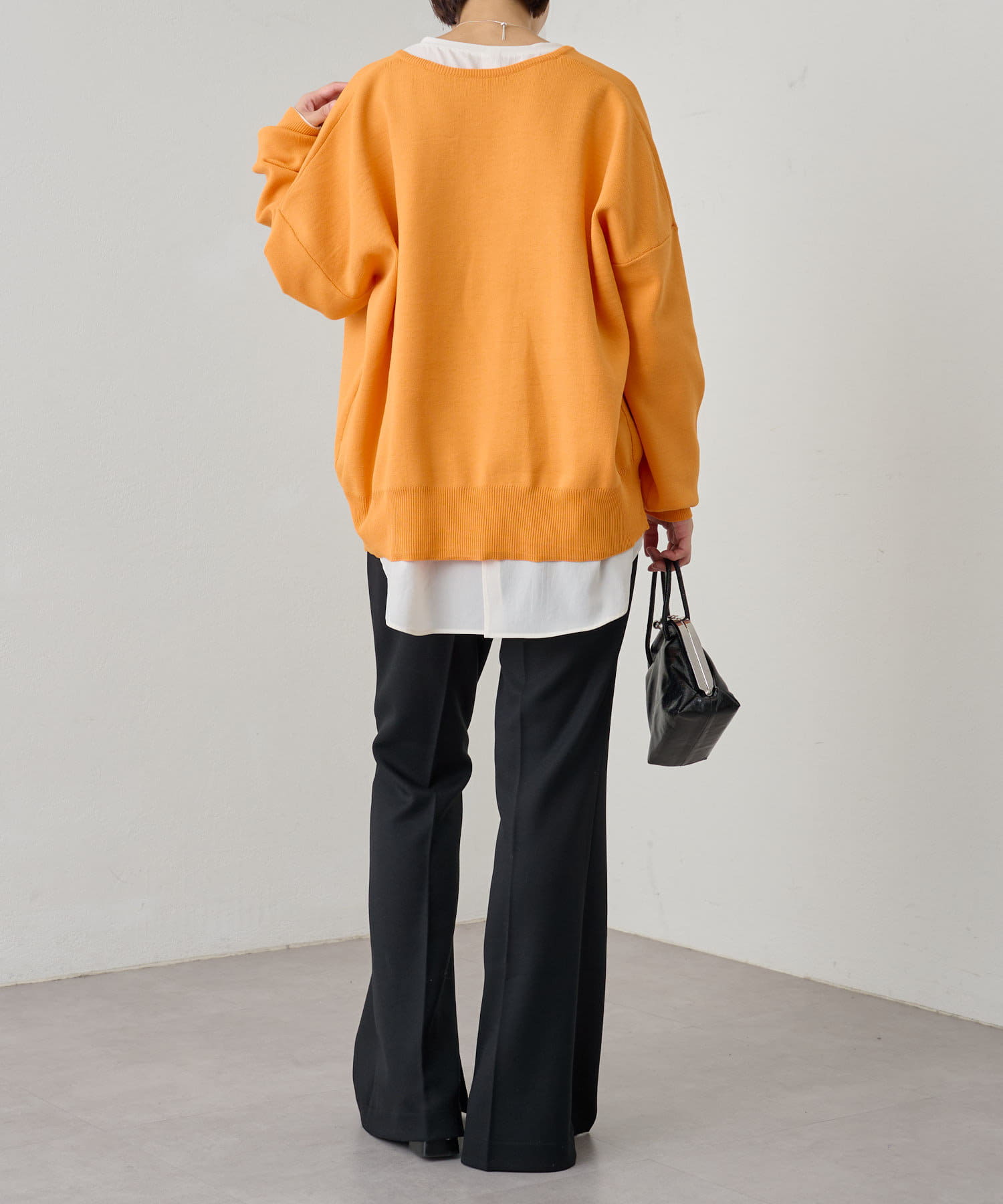 OUTLET(アウトレット) 【Omekashi】Vネックニット