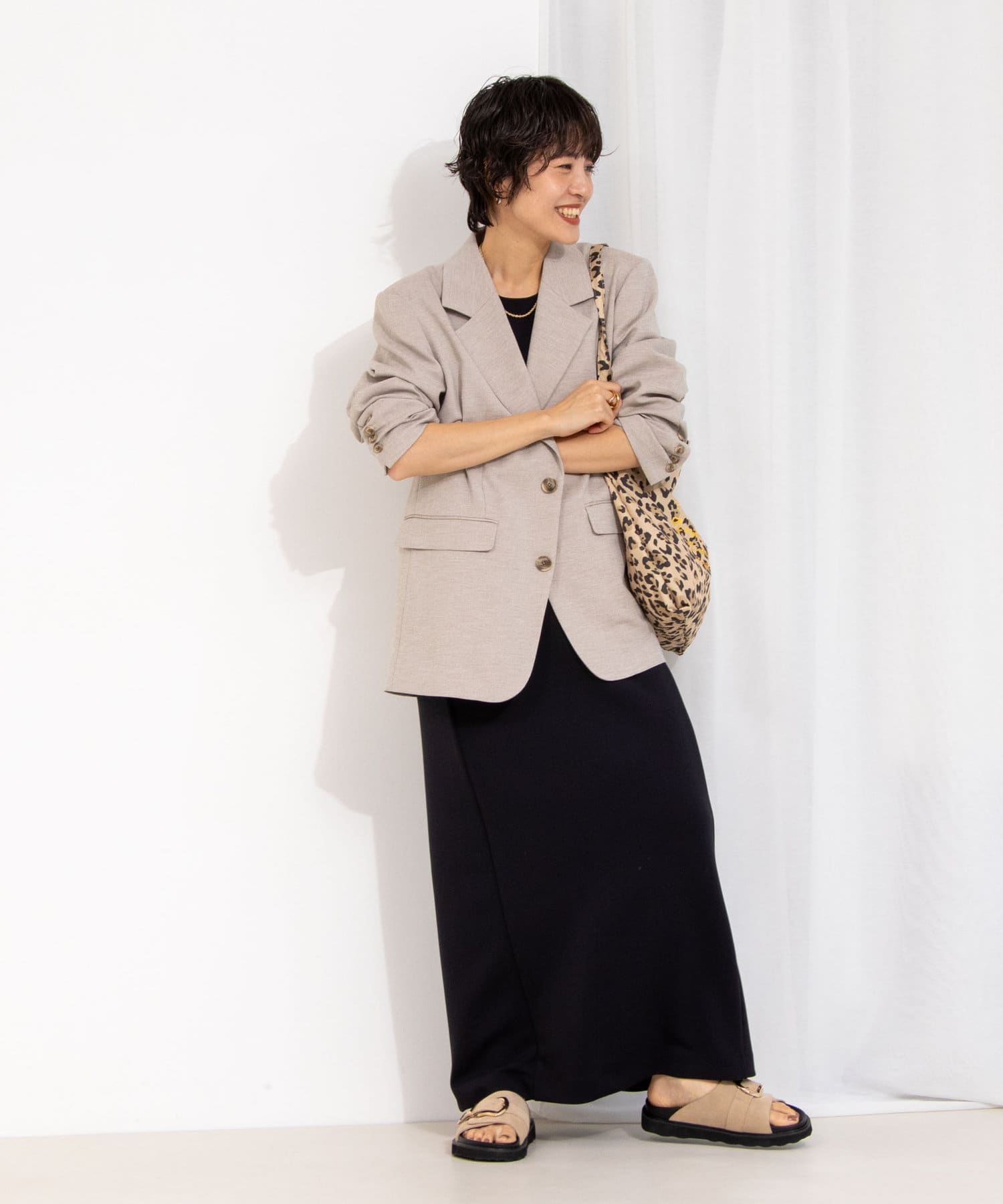 NOLLEY'S(ノーリーズ) ◇【WEB限定】【追加】ウォッシャブルダンボール2WAYワンピース