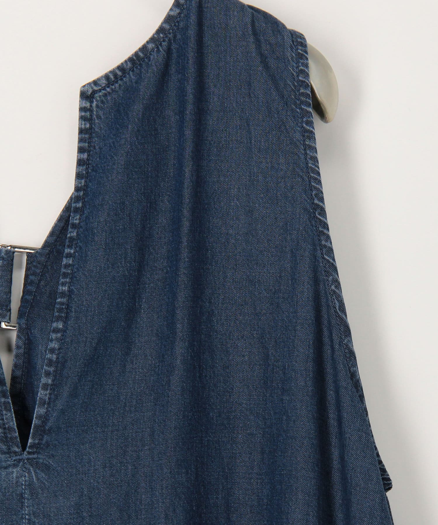 NOLLEY'S(ノーリーズ) 【RM denim】ロング丈テンセルデニムワンピース
