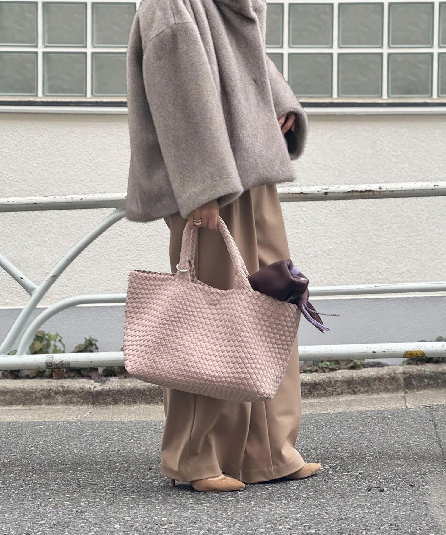 NOLLEY'S(ノーリーズ) メッシュトートバッグM