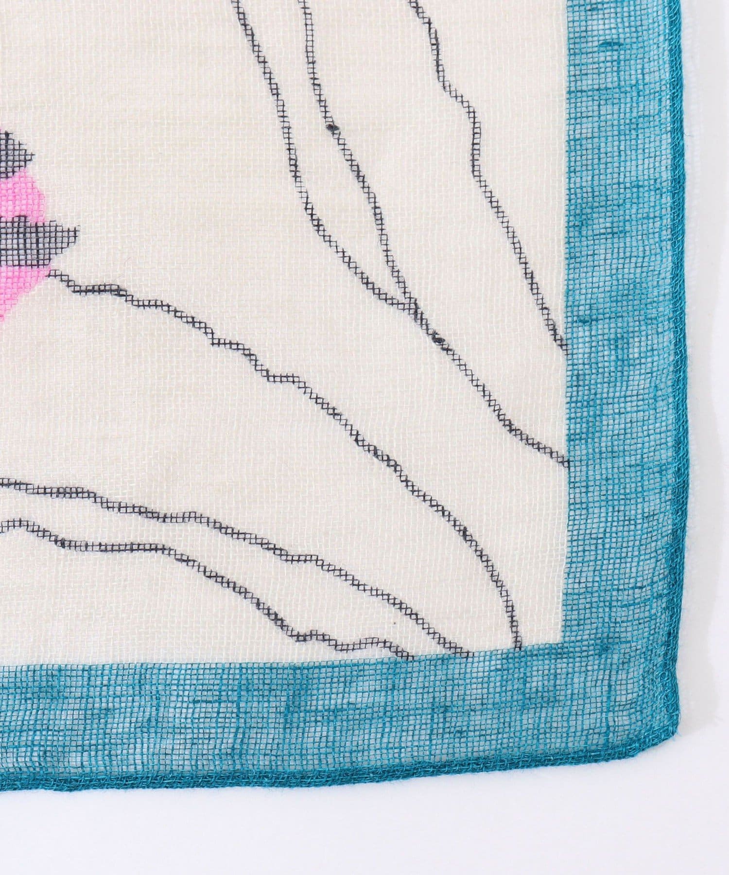 NOLLEY'S(ノーリーズ) リネンガーゼプリントストール