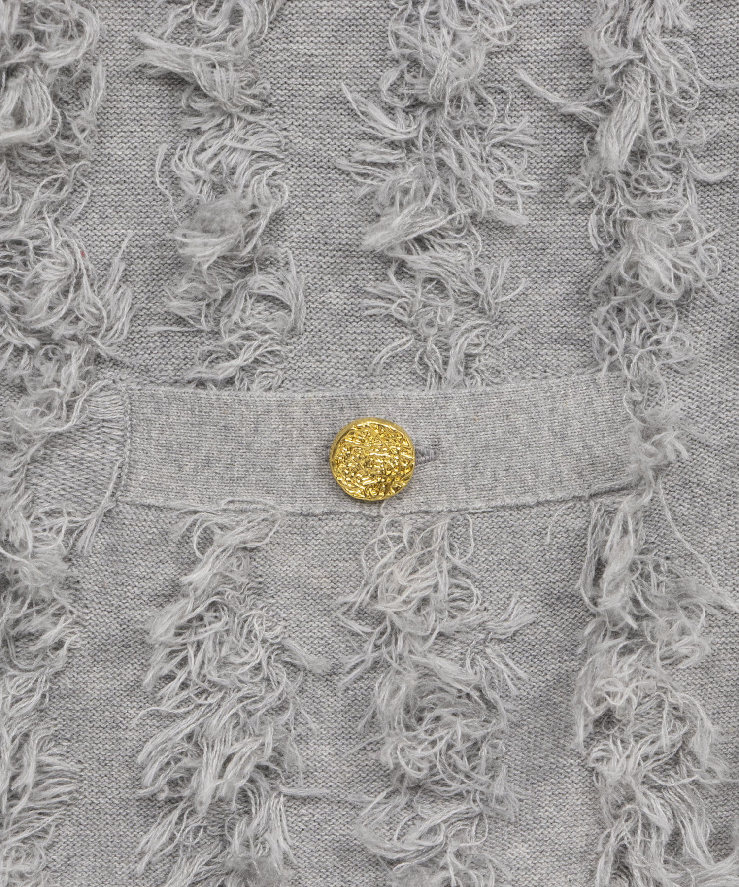 NOLLEY'S(ノーリーズ) カットジャガード金ボタンカーディガン