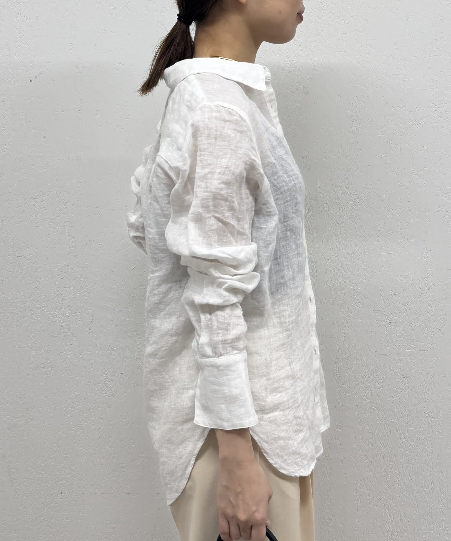 LOUNGEDRESS(ラウンジドレス) リネンコンパクトシャツ