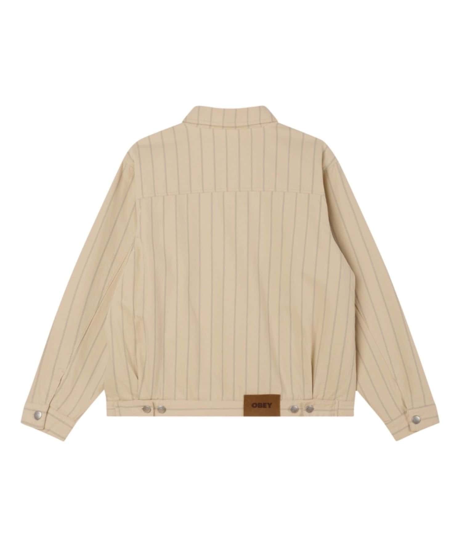 WHO’S WHO gallery(フーズフーギャラリー) 【OBEY/オベイ】STRIPE ZIP UP JACKET