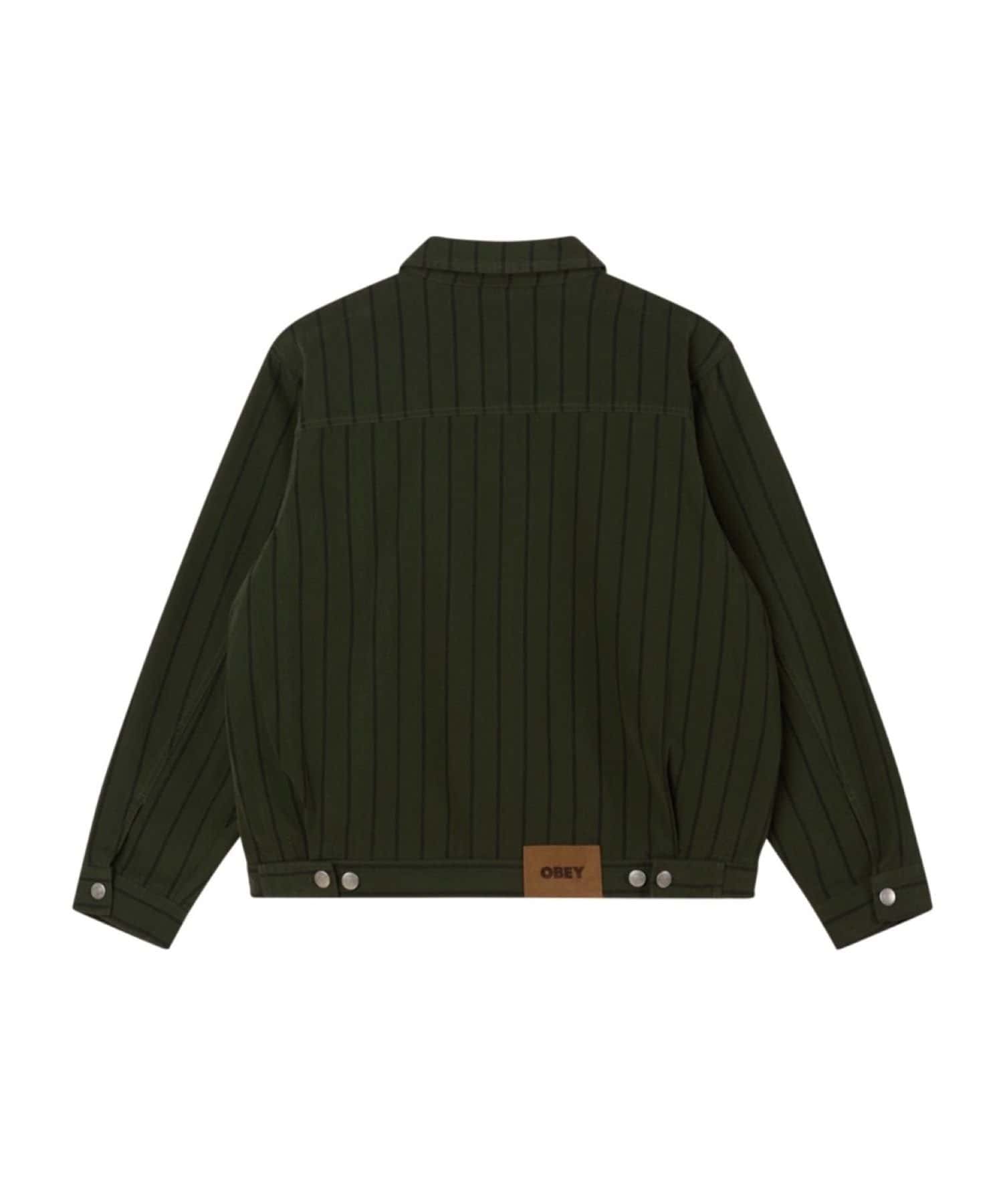 WHO’S WHO gallery(フーズフーギャラリー) 【OBEY/オベイ】STRIPE ZIP UP JACKET