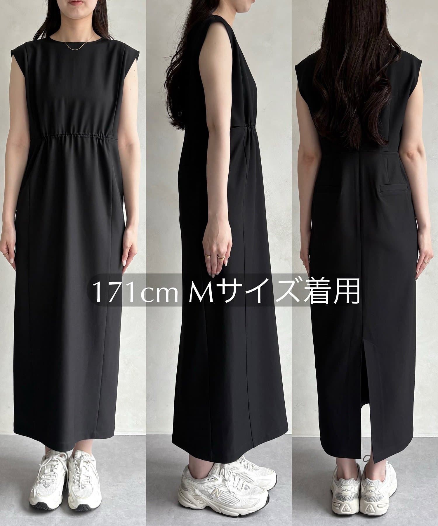 gemeil(ジェムイル) 【再値下】マルチwayウエストスリットワンピース(IF-226)
