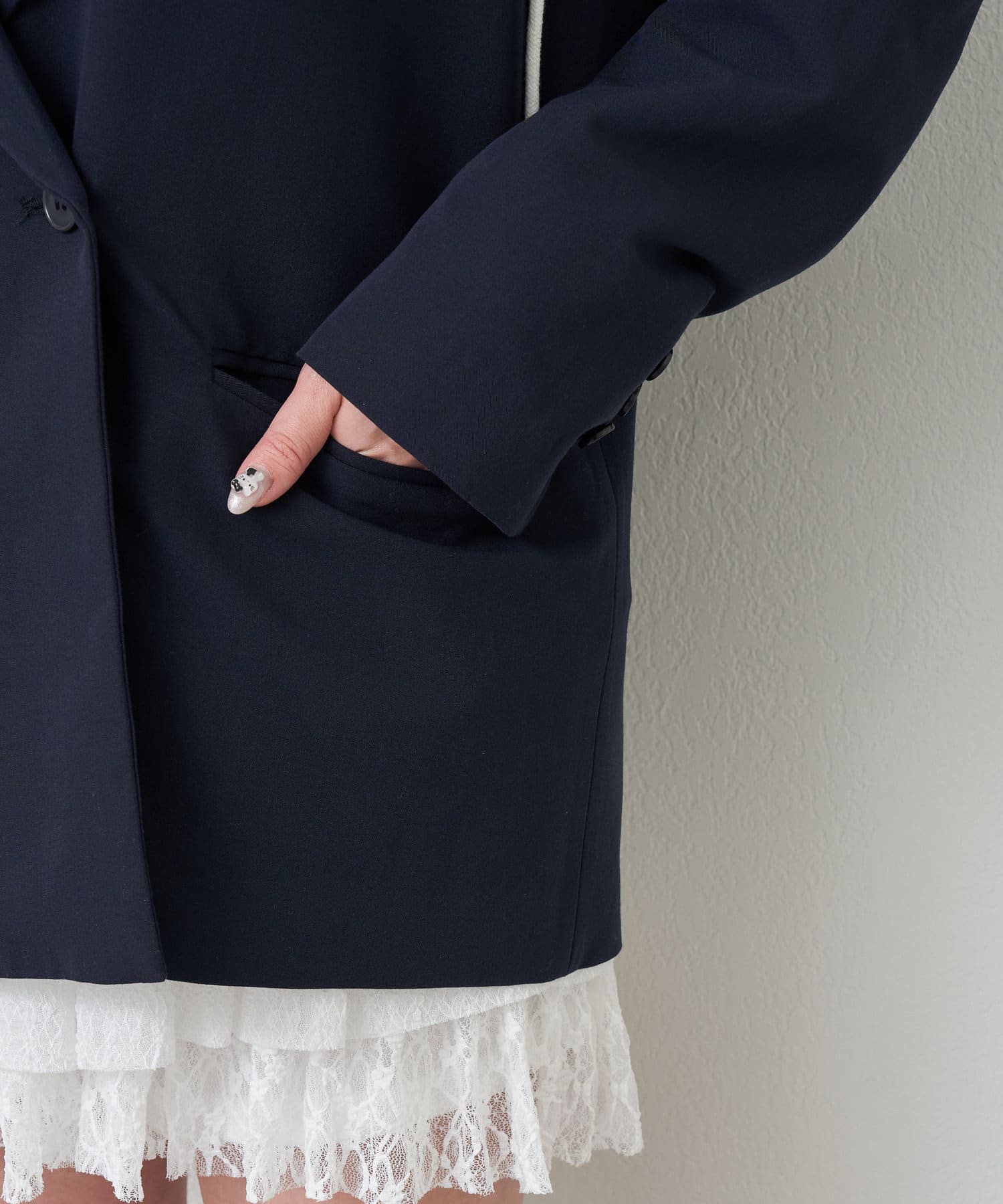 OUTLET(アウトレット) 【RAY CASSIN】フード付テーラージャケット