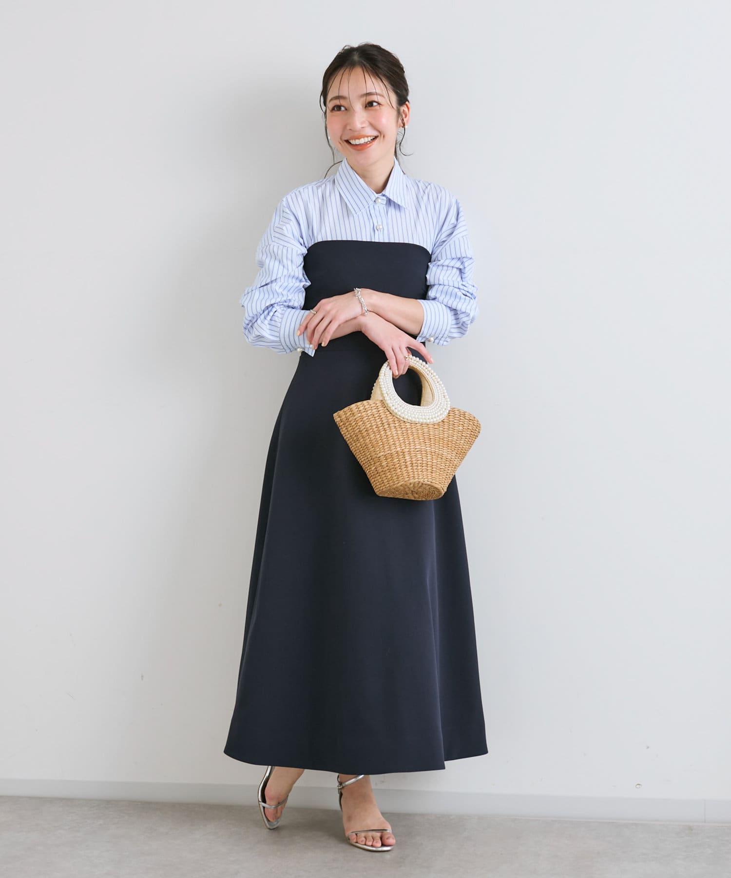 OUTLET(アウトレット) 【La boutique BonBon】ベアトップワンピース