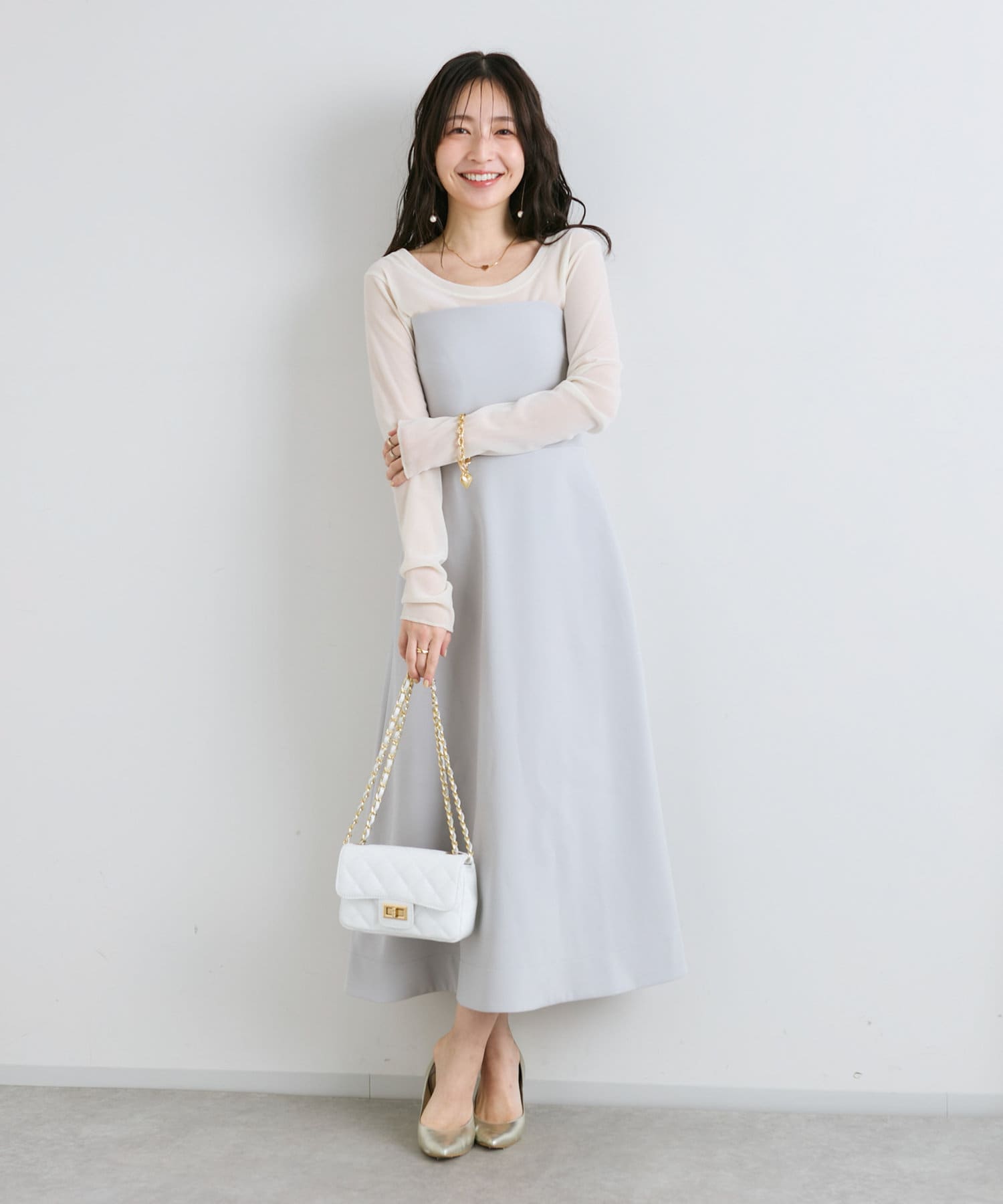 OUTLET(アウトレット) 【La boutique BonBon】ベアトップワンピース