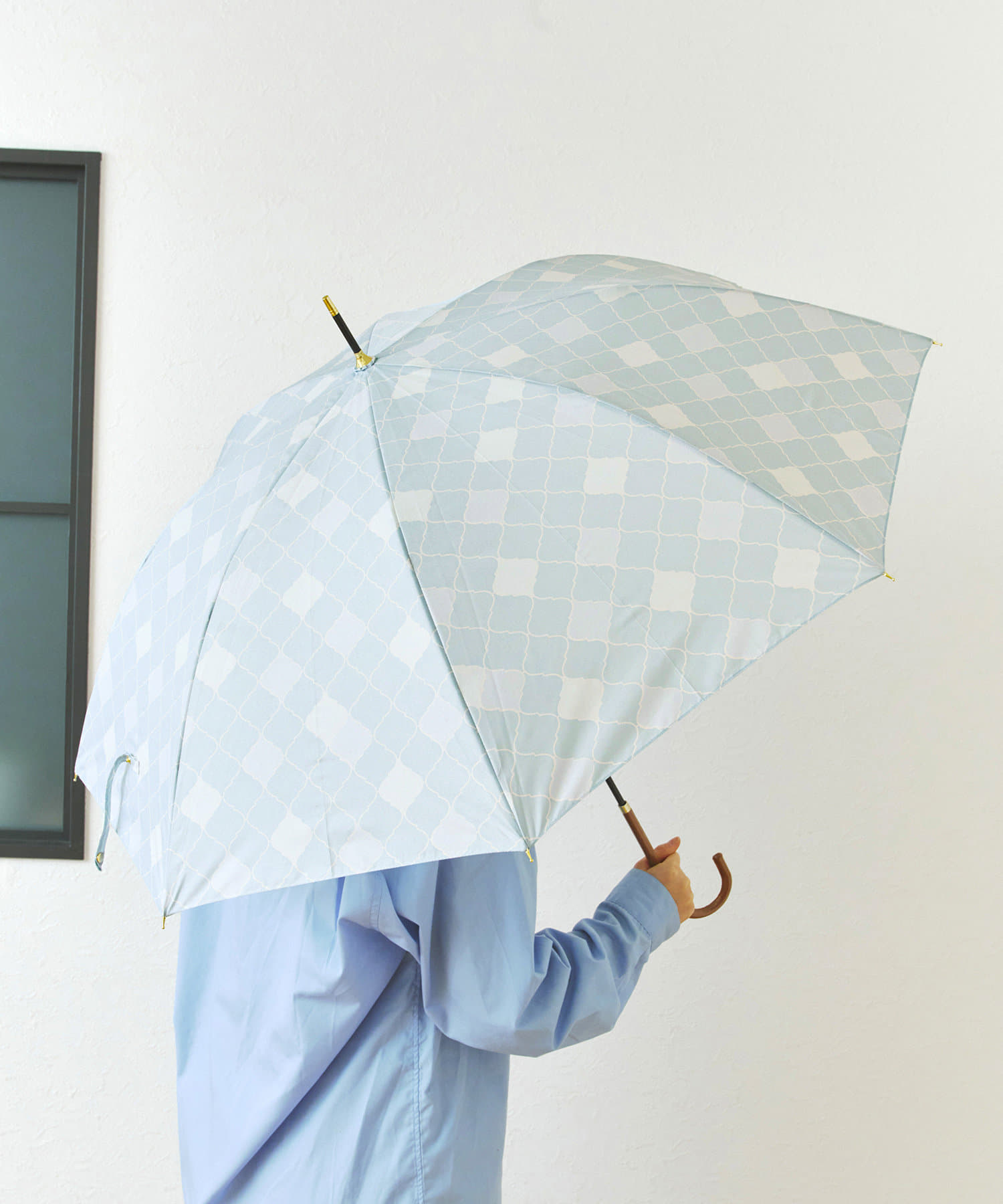 salut!(サリュ) 雨晴兼用雨傘長モロッカン