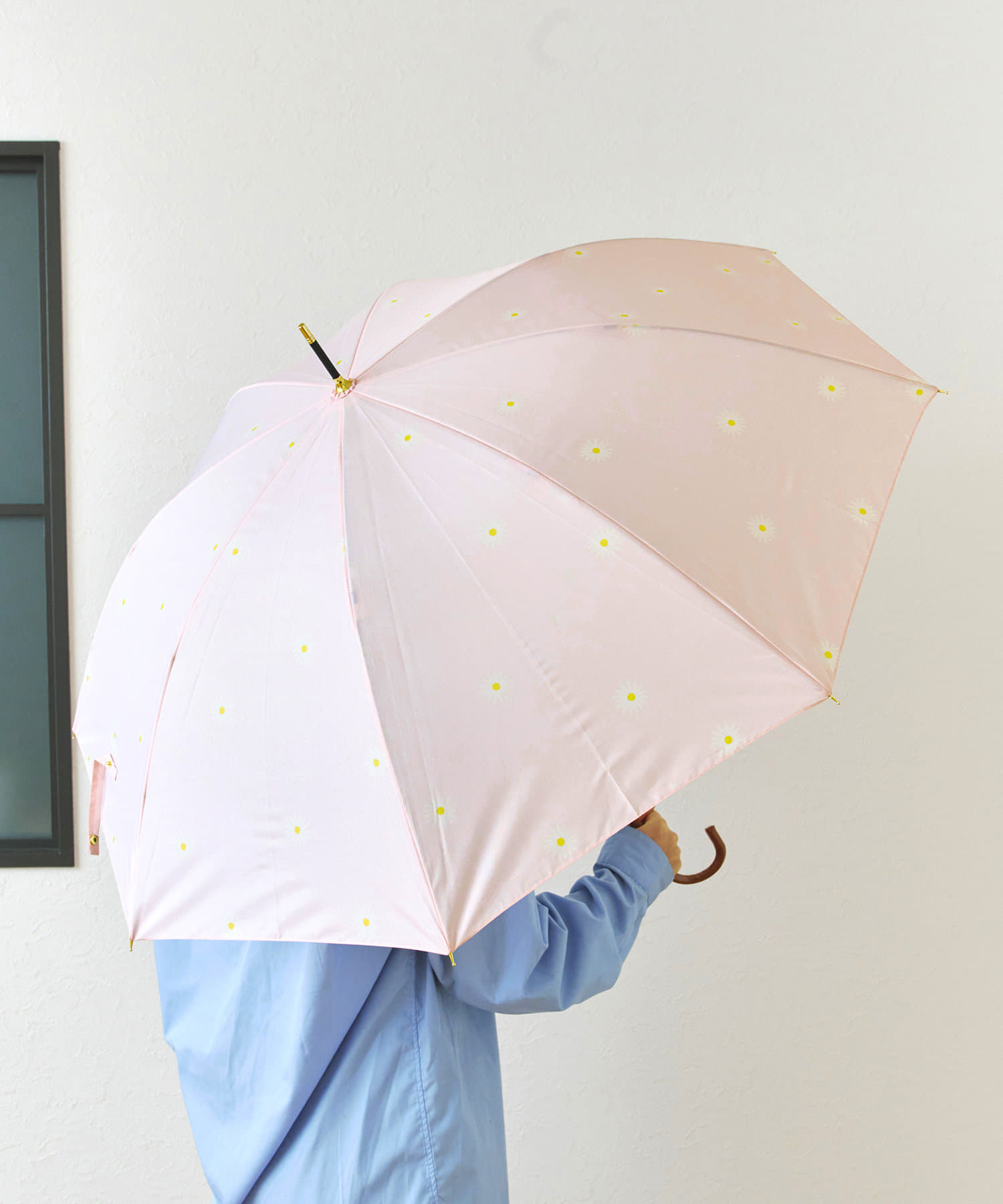 salut!(サリュ) 雨晴兼用雨傘長マーガレット